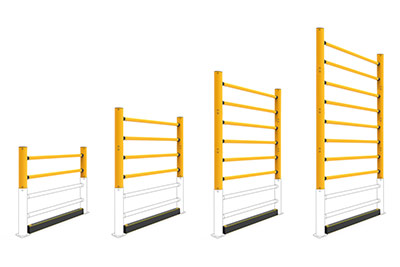 a-safe pallet rack topple guards