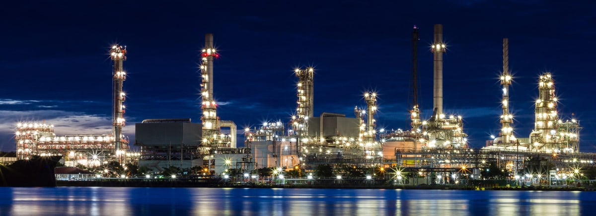 petrochemical plant