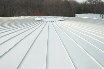 Standing Rib Insulated Storage Tank Roof