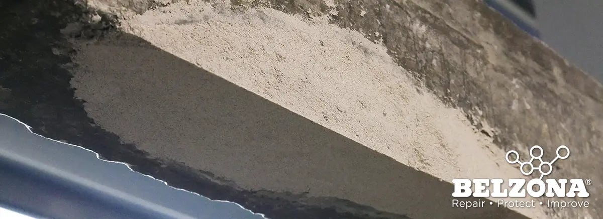 overhead concrete repair example