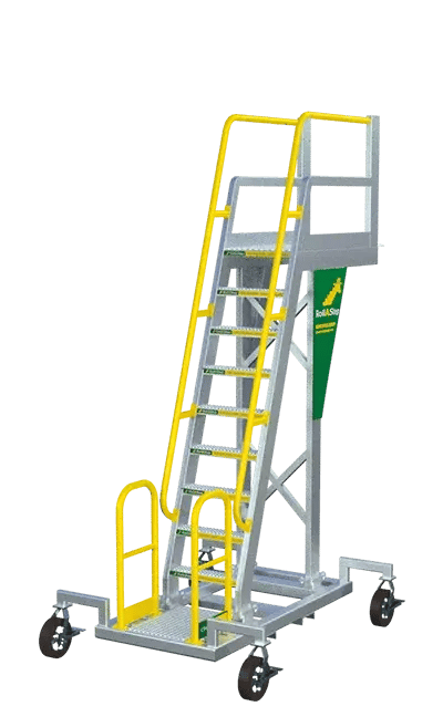 rollastep c10 cantilever rolling ladder