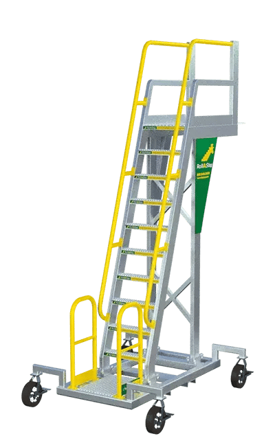 rollastep c11 cantilever rolling ladder