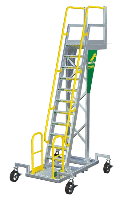 rollastep c12 cantilever rolling ladder