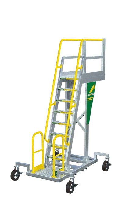 rollastep c9 cantilever rolling ladder