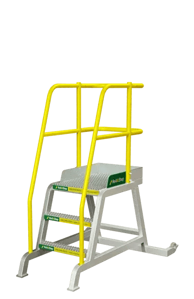 rollastep tr36 tilt and roll rolling step ladder platform
