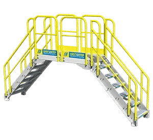 6-step industrial crossover bridge example