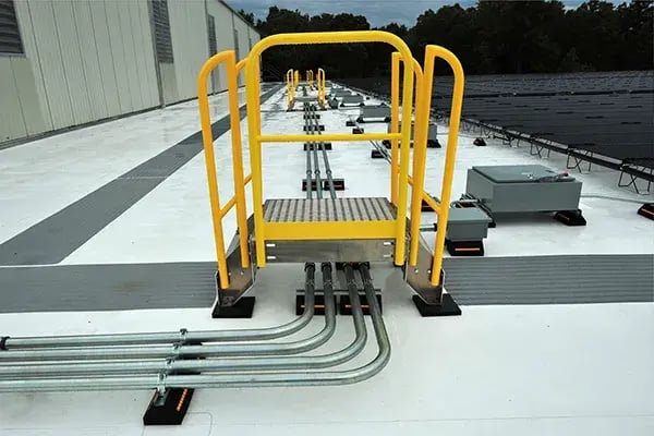 rooftop solar panel maintenance crossover