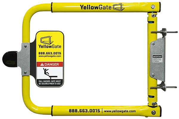 yellowgate fall protection swing gate