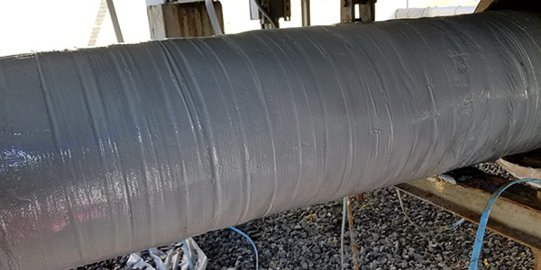 example of pipe wrap repair