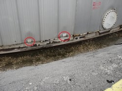 bulk storage tank insulation clips