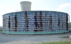 Horizontal panels corrosion under insulation (CUI)