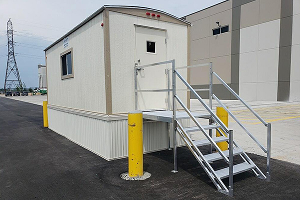 omni step office trailer stairs