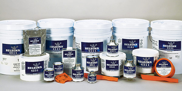 example of belzona product containers