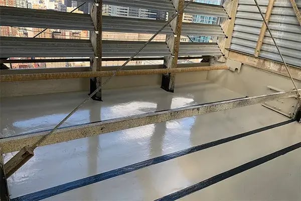 cooling tower basin protective coating