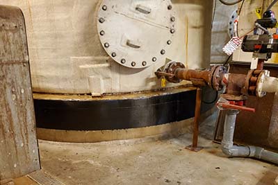 Concrete Strengthening Wrap Example