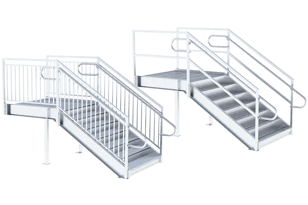 aluminum osha and ibc loading dock steps