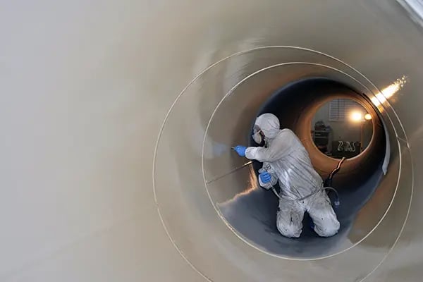 protective epoxy coating service example