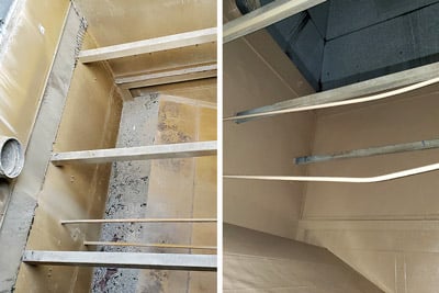Cooling Tower Basin Coating Example