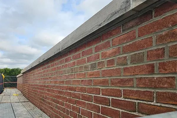 color matched brick pointing work example