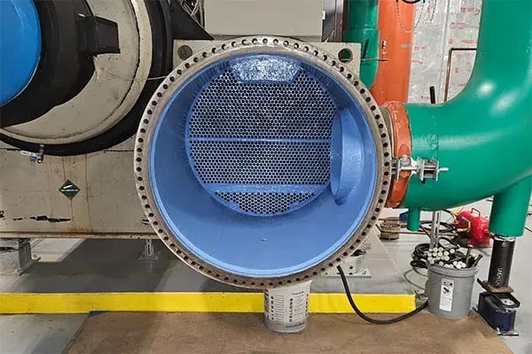 Heat Exchanger Tube Sheet Coating Example