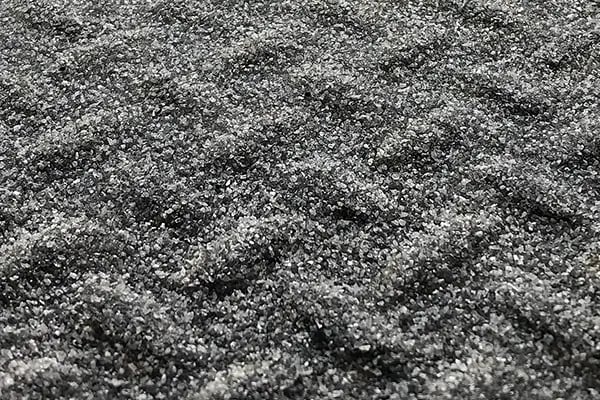 dock leveler anti-slip coating aggregate closeup detail