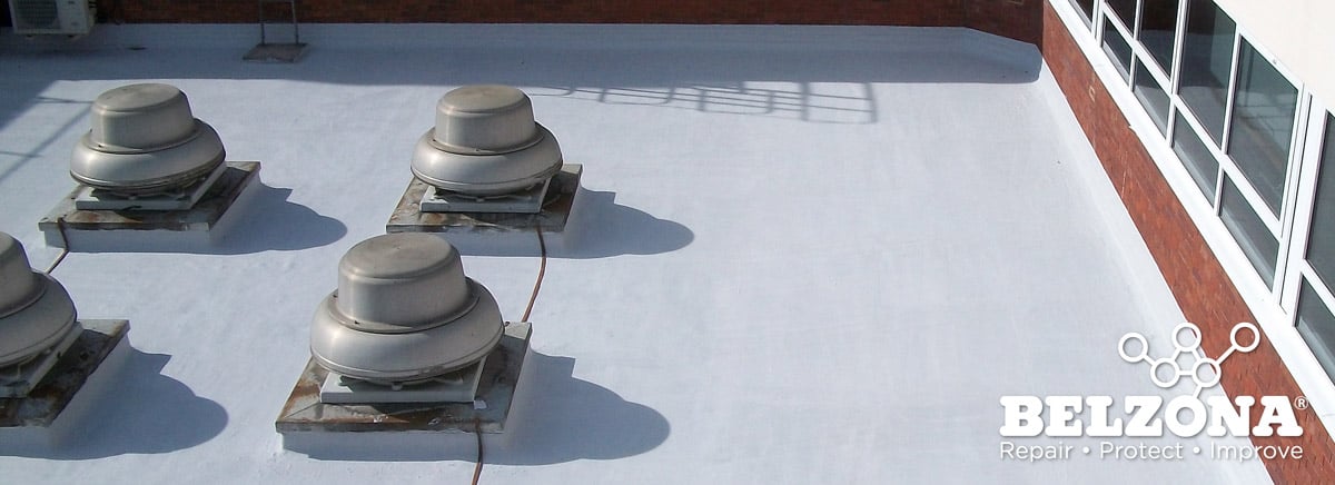 Industrial Flat Roof Coating