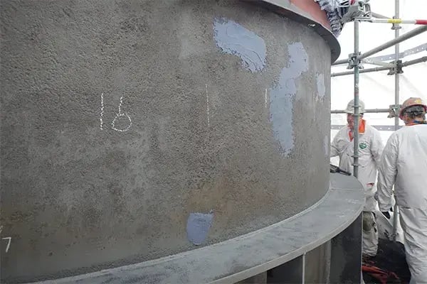 process vessel corrosion metal loss repair of pitting