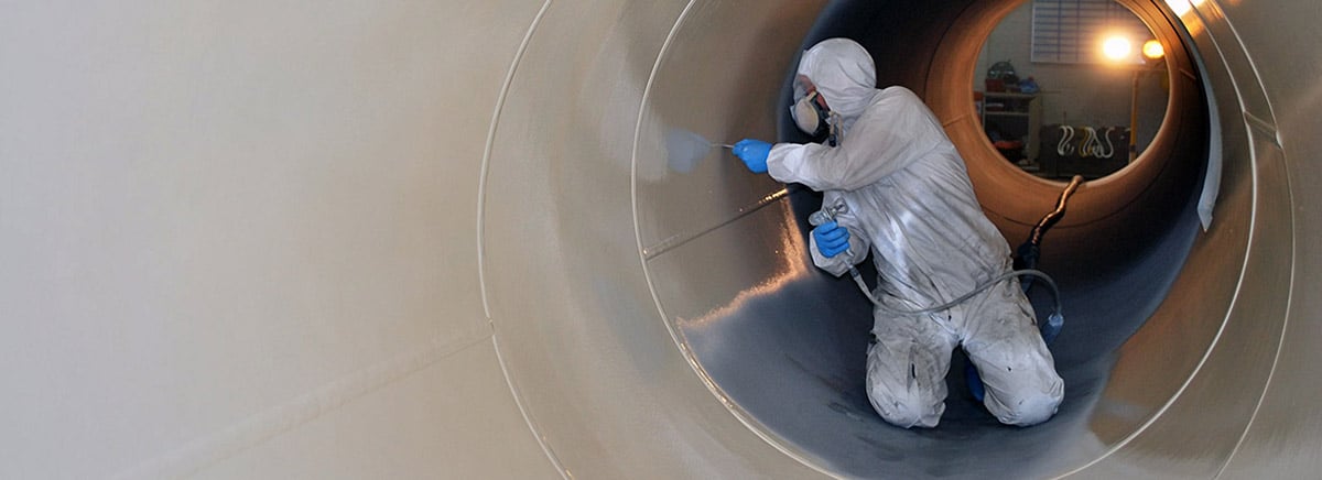 process vessel lining and internal tank coatings