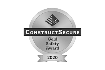 Construct Secure Gold Safety Award 2020