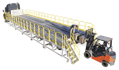 RollaStep Truck Loading Platform