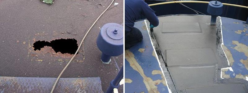 tank roof repair