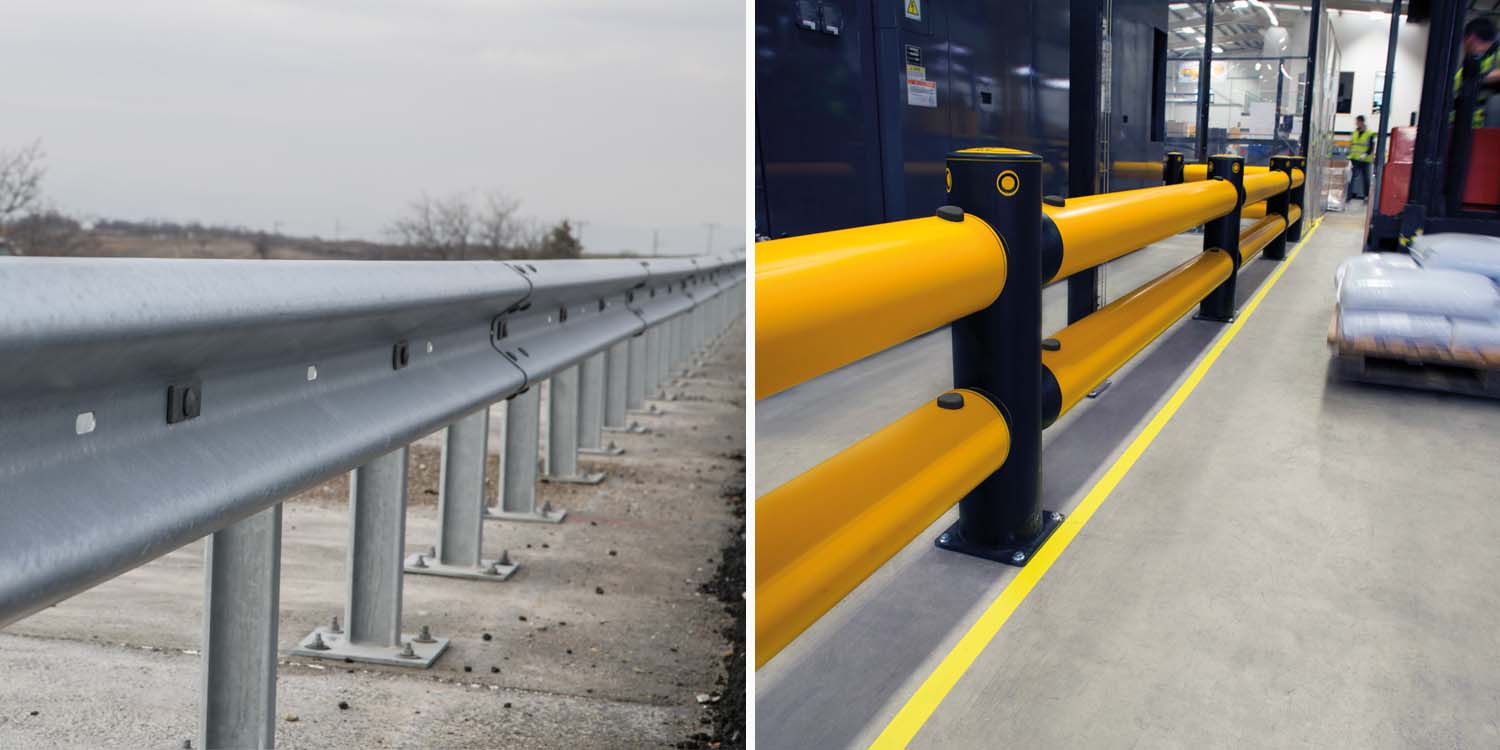 Metal Guard Rail vs Flexible Guard Rail