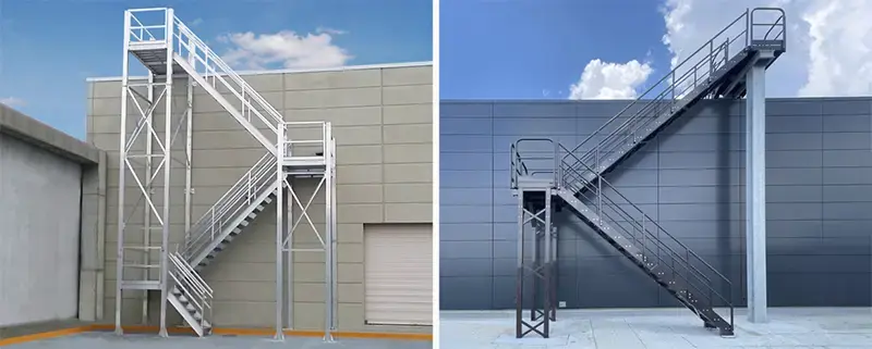 prefabricated roof access stair systems