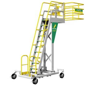 Rolling Stair Cantilever Work Platform