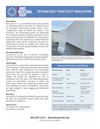 Techna-Duc HVAC Duct Insulation Specification Download Sheet