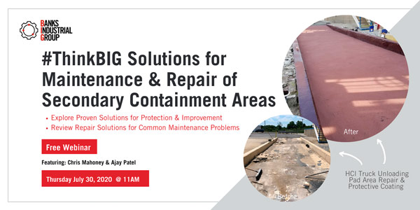 Secondary Containment Repair Webinar Thumbnail