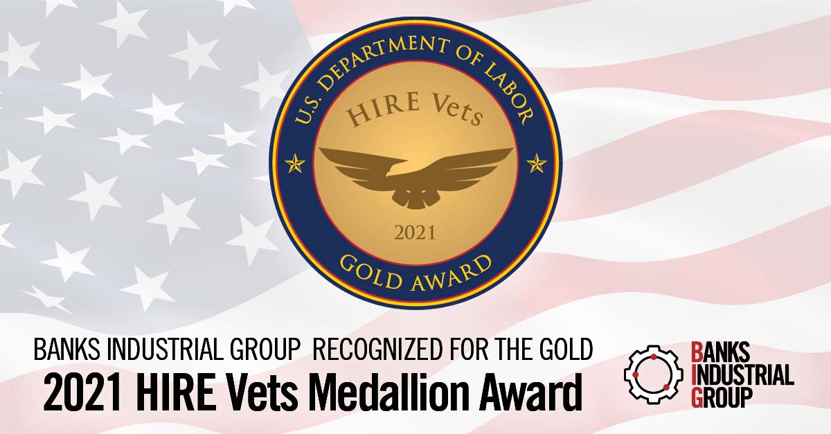 HIRE Vets Gold Medallion Award