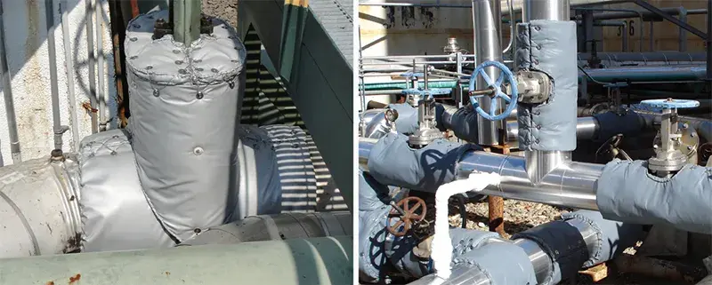 pipe insulation blanket examples