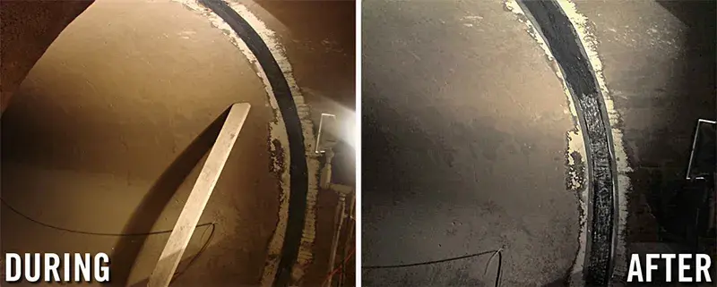 pipe expansion joint sealing example