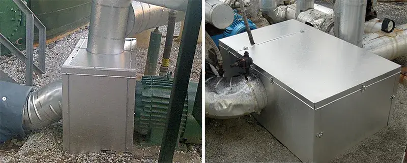pump box insulation enclosure examples