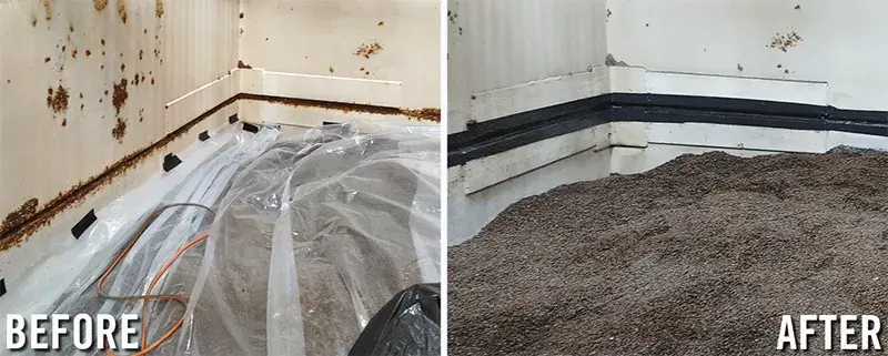 tank weld line repair