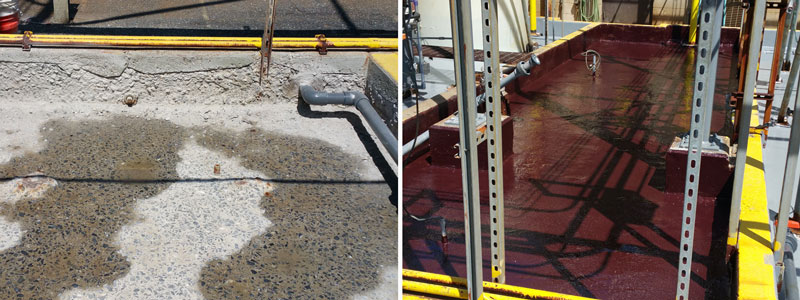 Secondary Containment Repair and Protective Coating