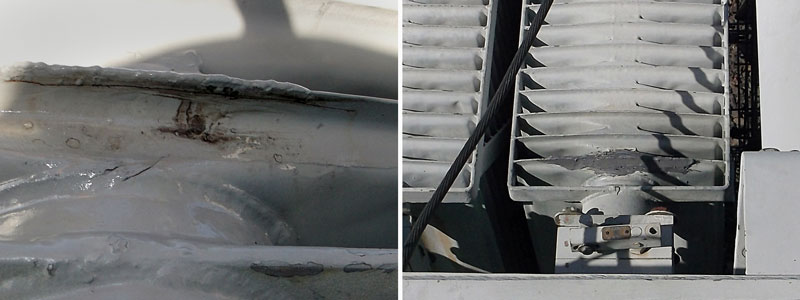 Transformer Radiator Fin Repair