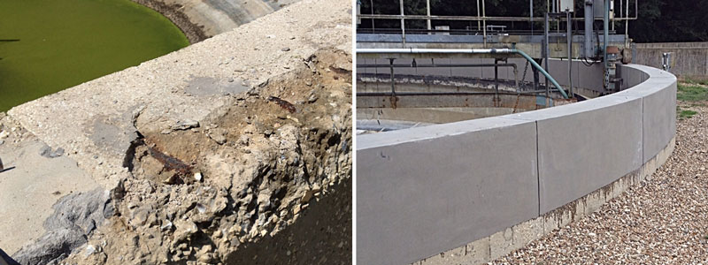 Clarifier Track Repair