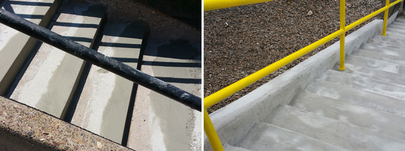 Concrete Step Repair