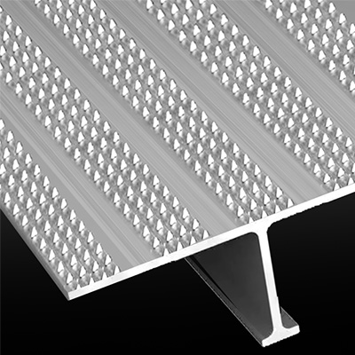 extruded texture stair tread example