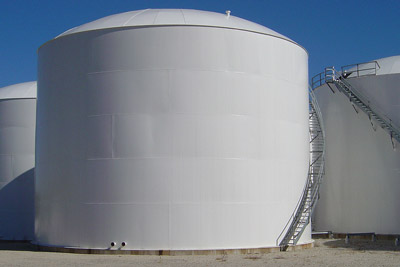protective coating for storage tank exterior