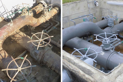 corrosion under insulation pipe repair