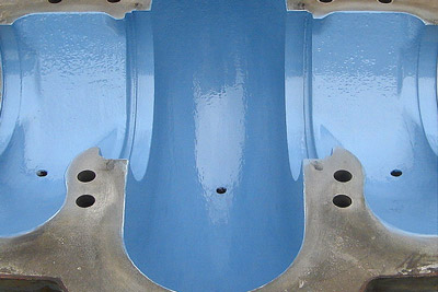 Pump efficiency improved by hydrophobic coating