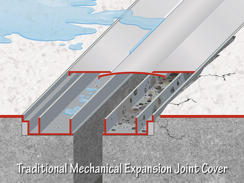 Trim-A-Slab expansion joint repair, in 50' rolls - Customer Label